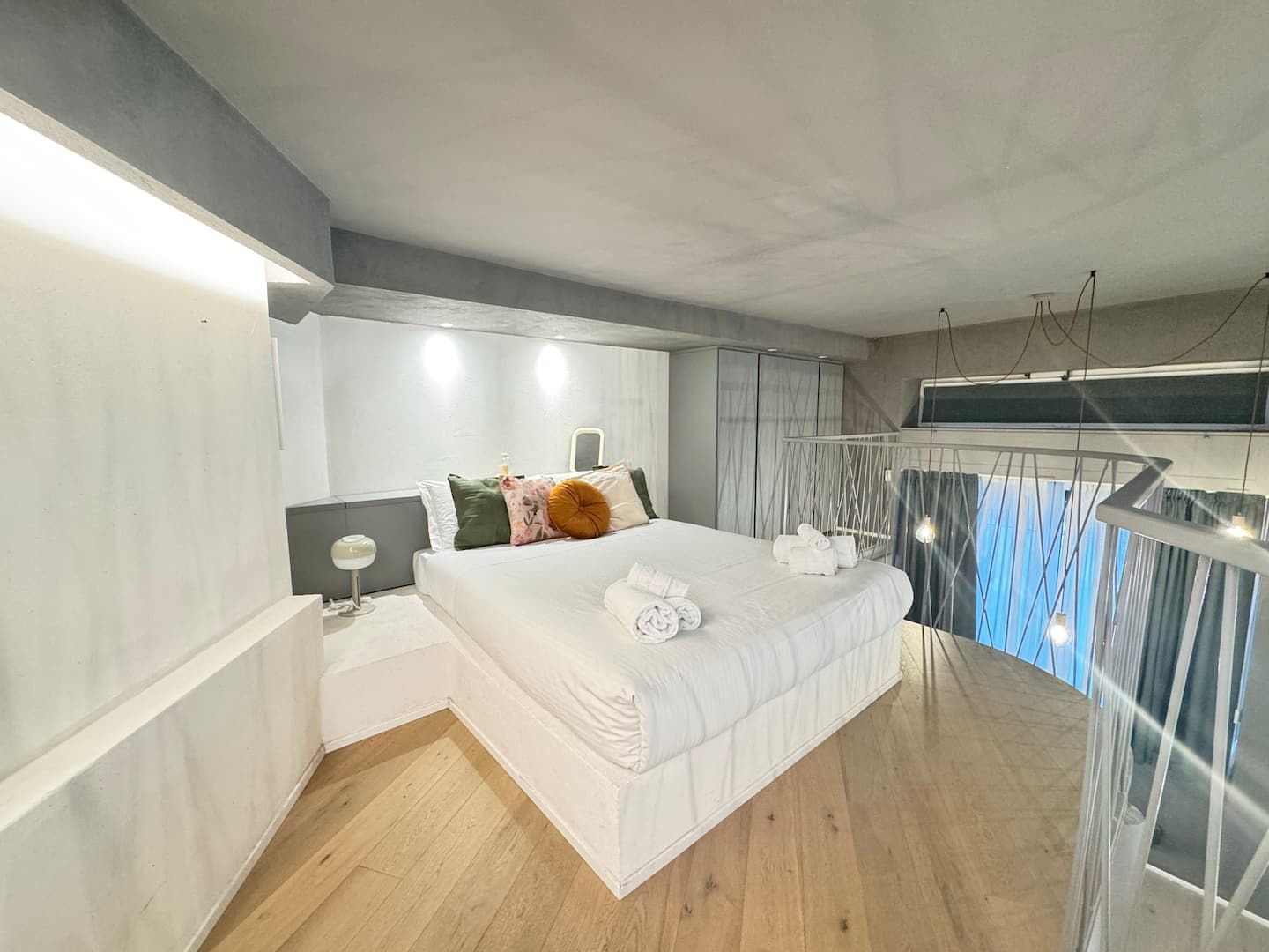 Double bedroom on the mezzanine